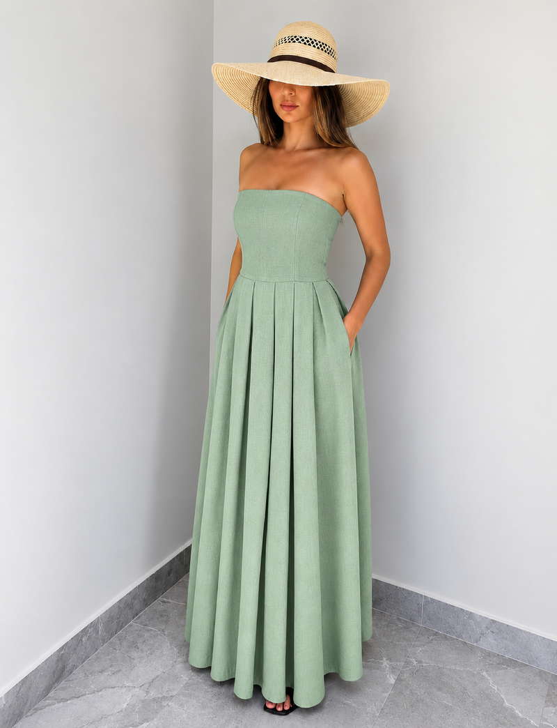 Camilla Linen Dress
