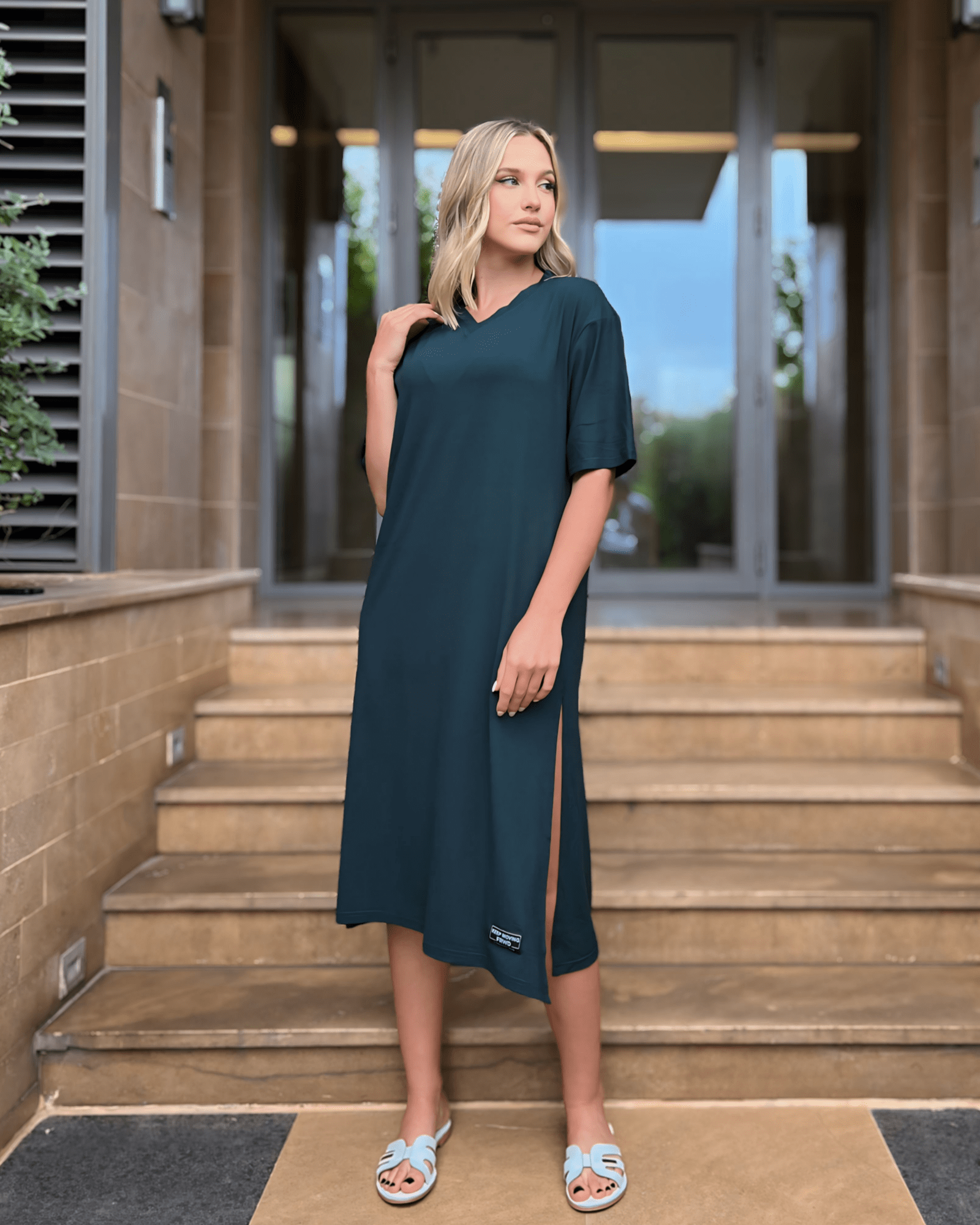 Chilly Dress V-neck