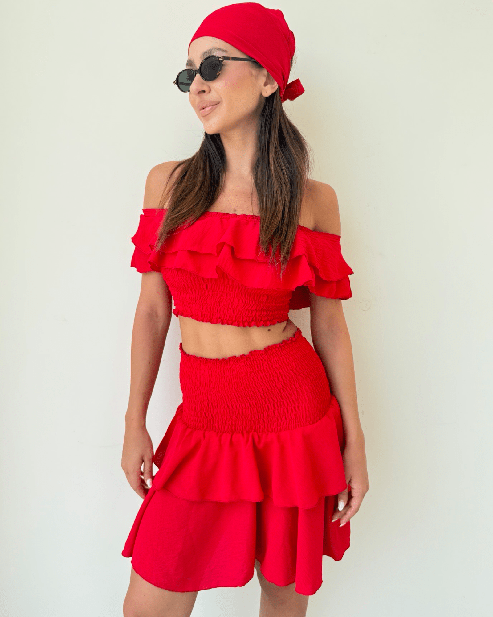 Celia Ruffle set
