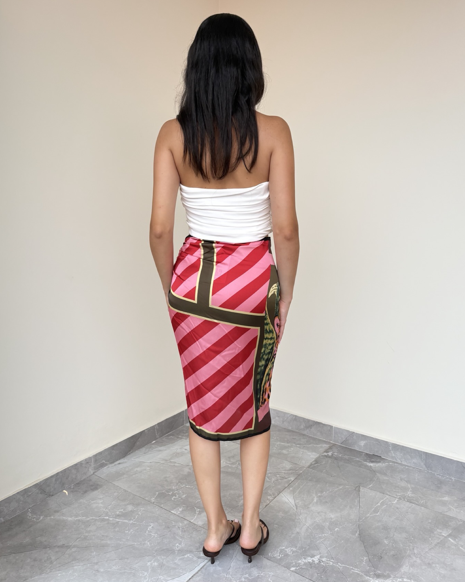 Tropicana Silk Skirt