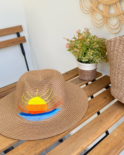 Sunset Handmade Hat