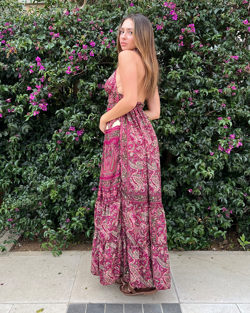 Boho Backless Dress