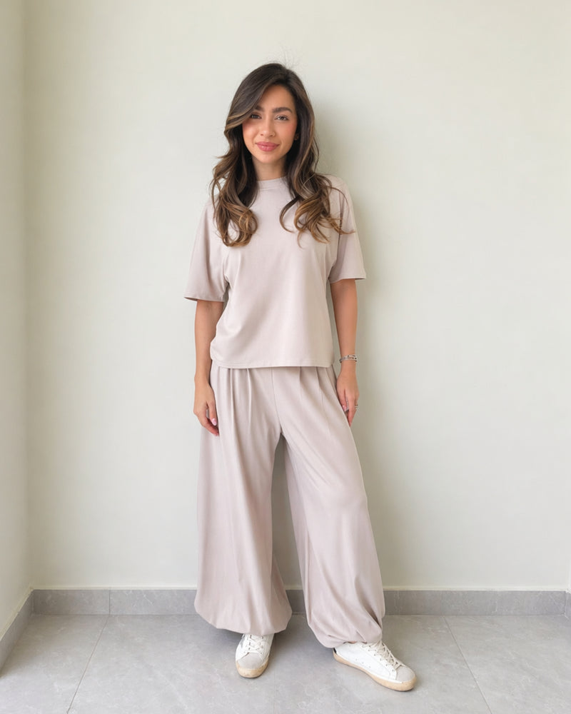 Milana Comfy Long T-shirt Set
