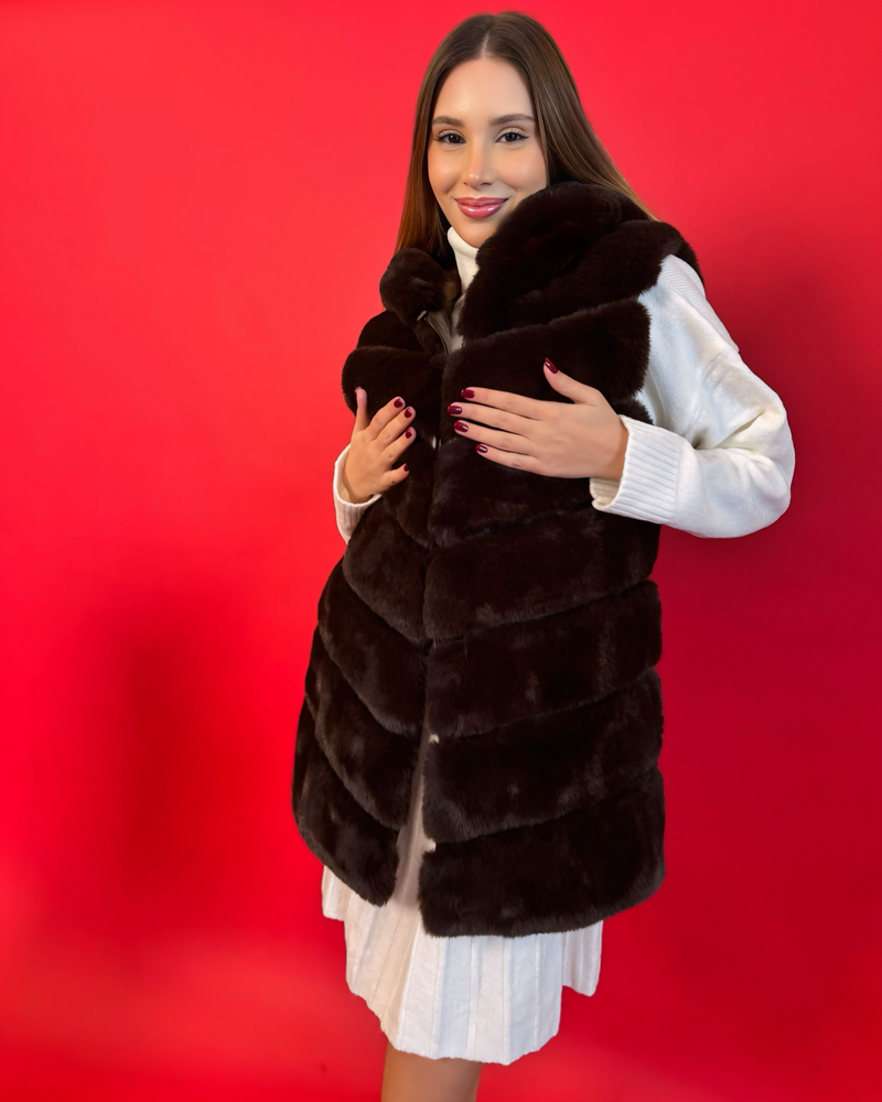 Faux Fur Veste