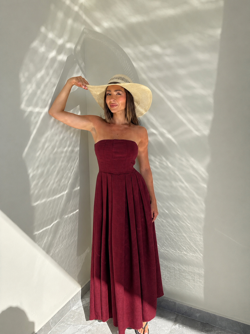 Camilla Linen Dress