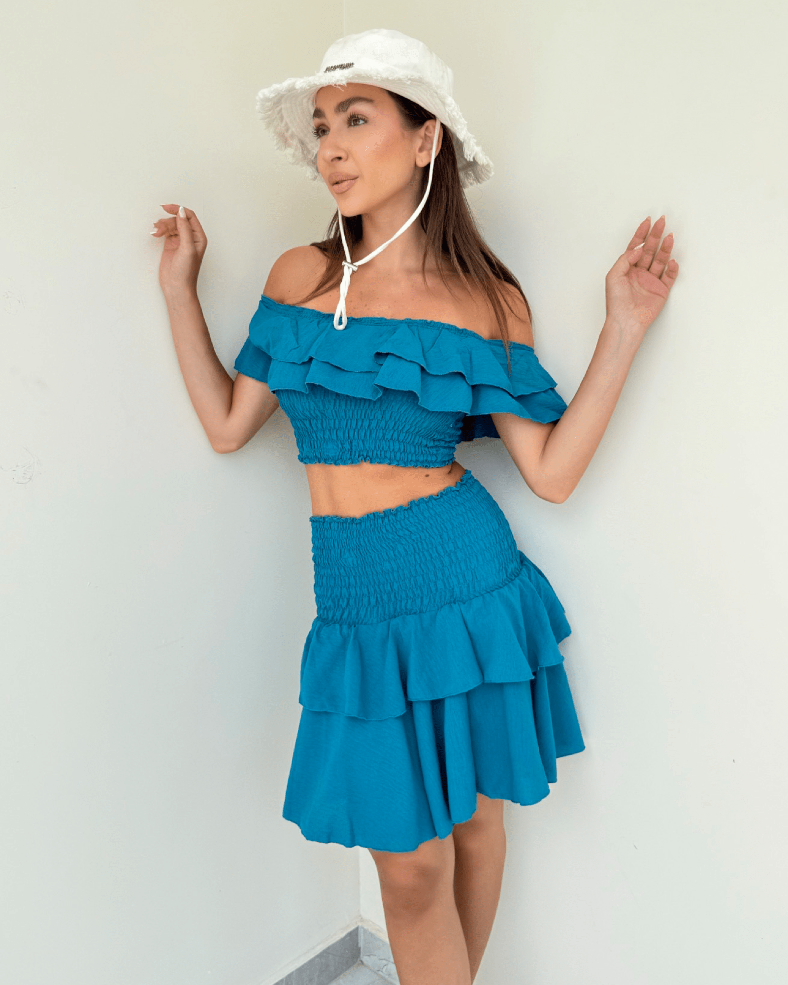 Celia Ruffle set