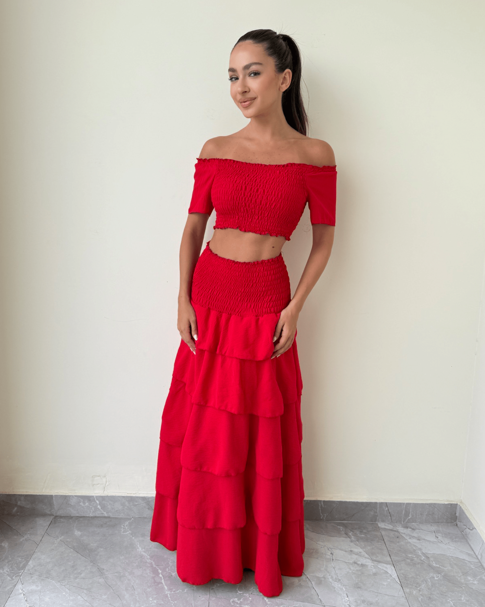 Bella Ruffle Set