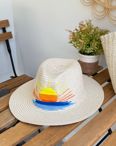 Sunset Handmade Hat