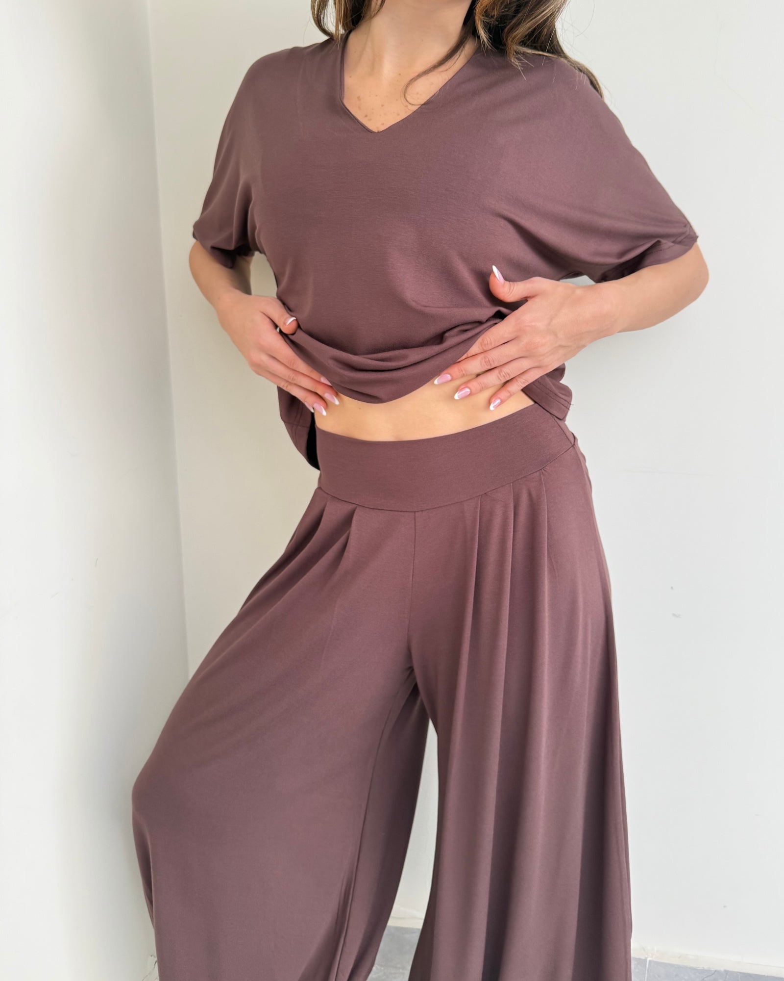 Milana V-Neck Comfy Set