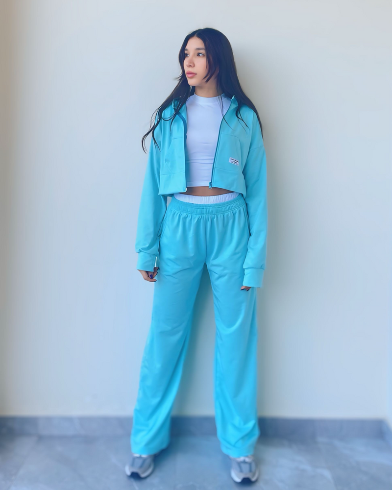 Zoey Crop Jacket Set