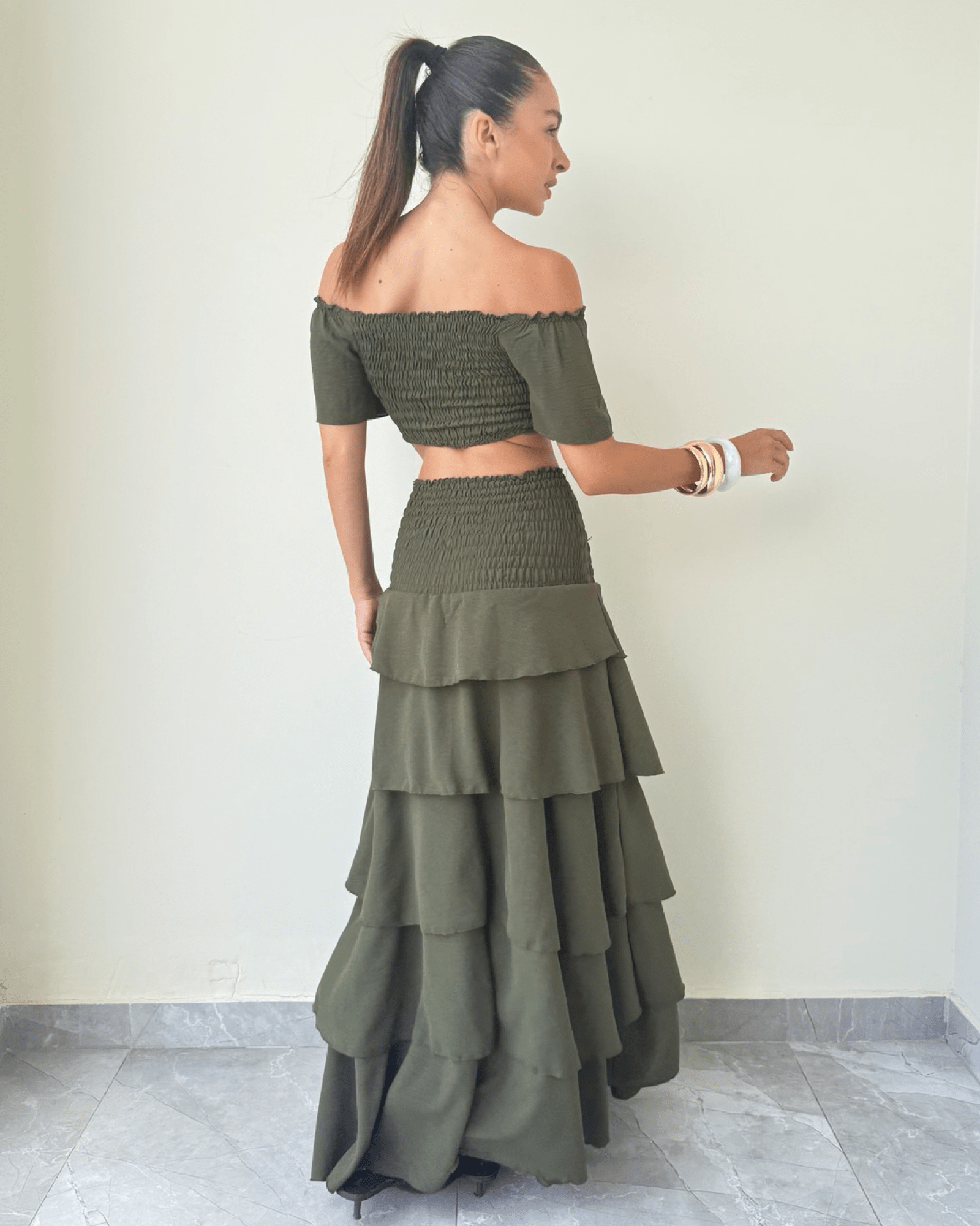 Bella Ruffle Set