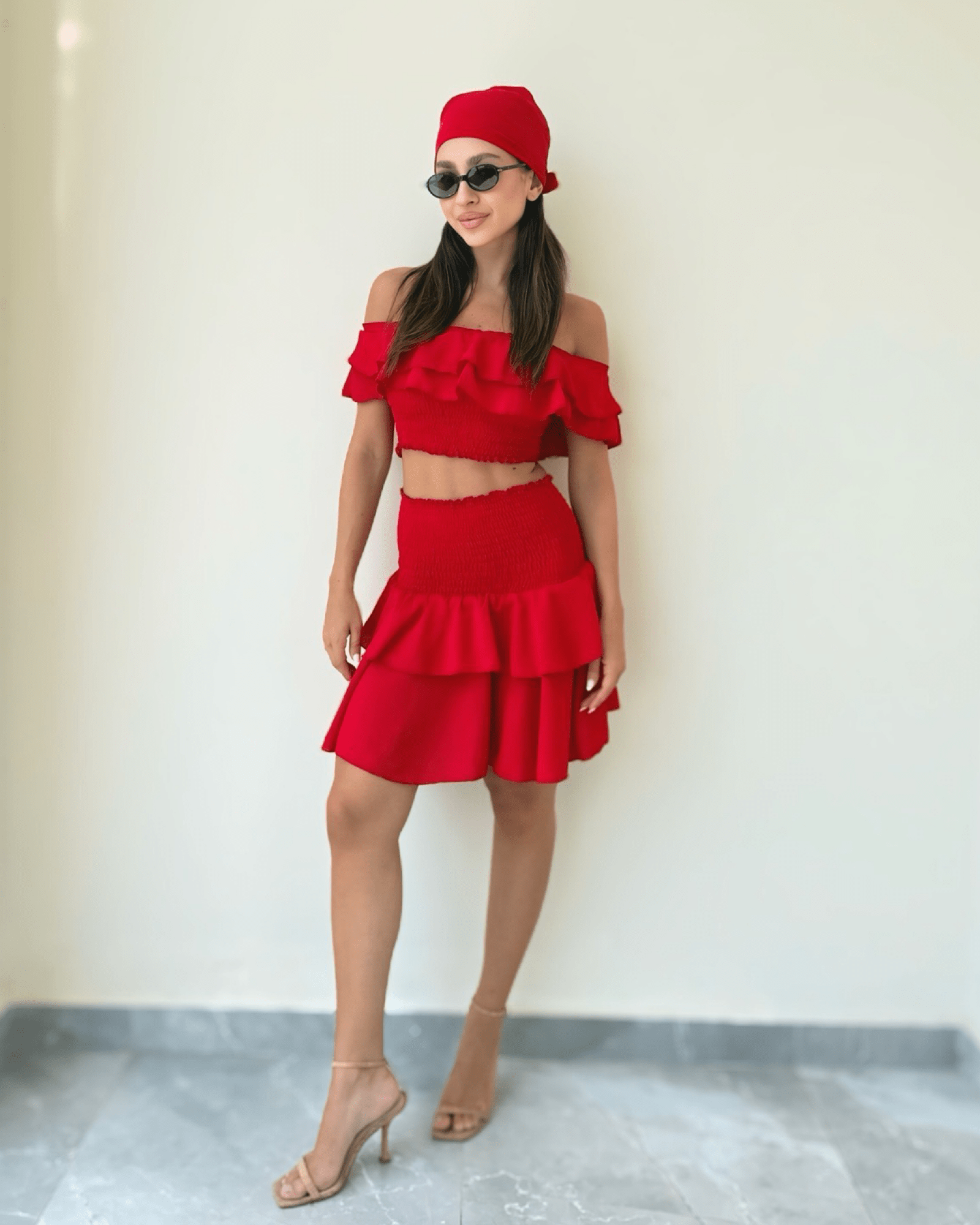 Celia Ruffle set