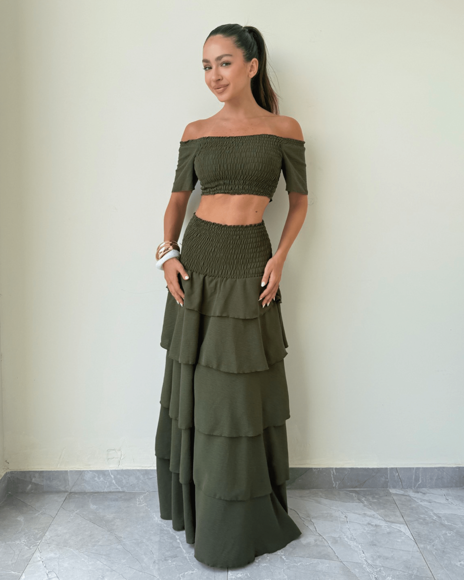 Bella Ruffle Set