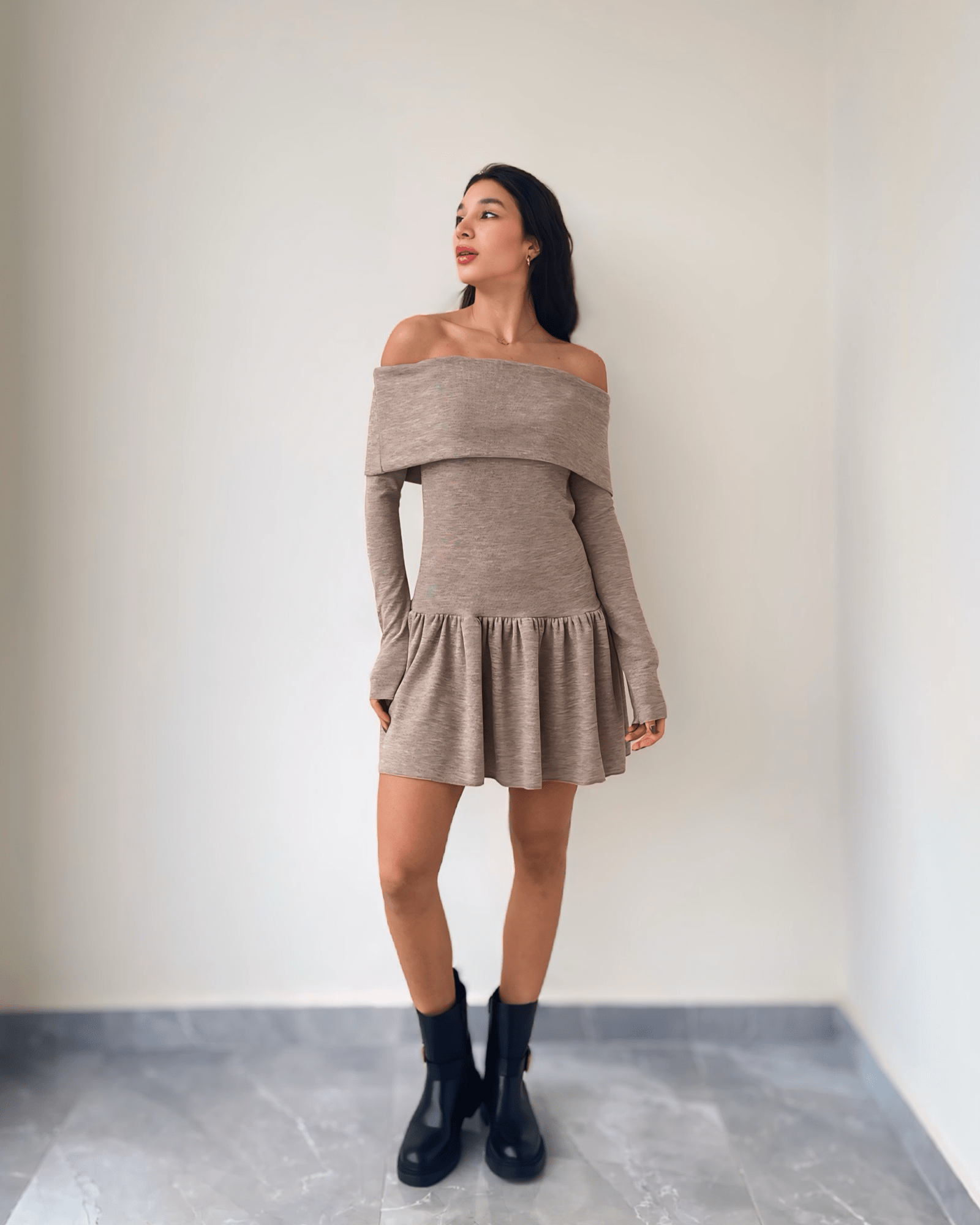 Aurora Wool Dress