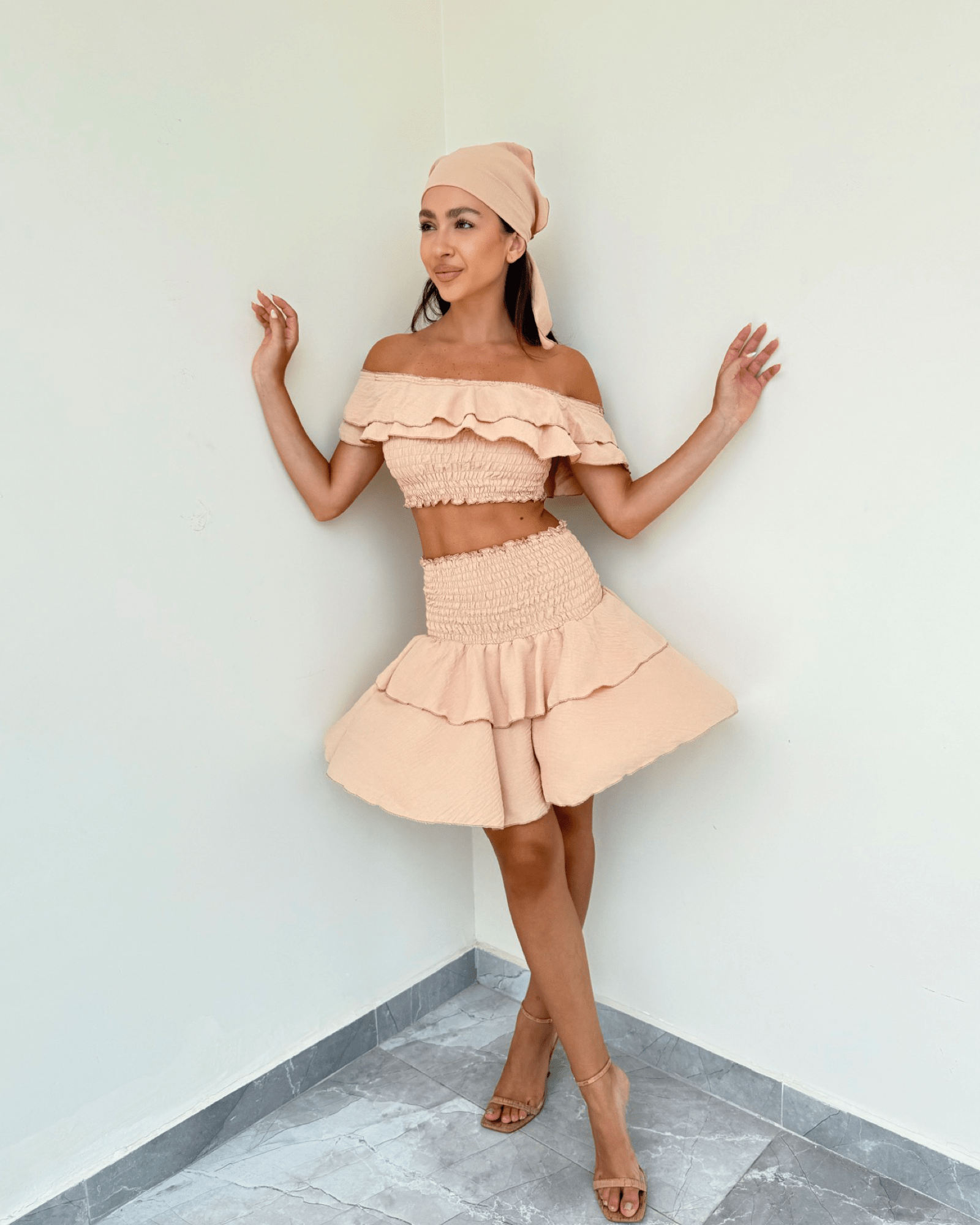Celia Ruffle set