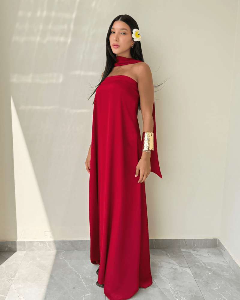 Cali Silk Dress