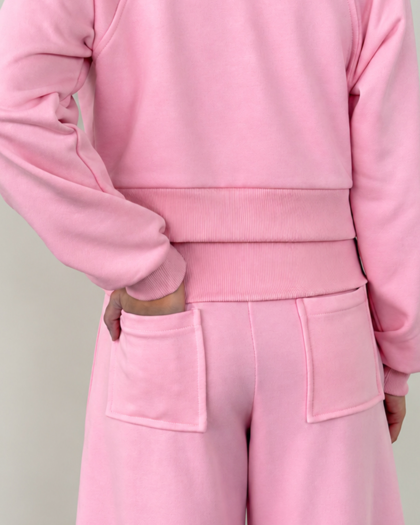 Stormy Cropped Jacket Comfy Set