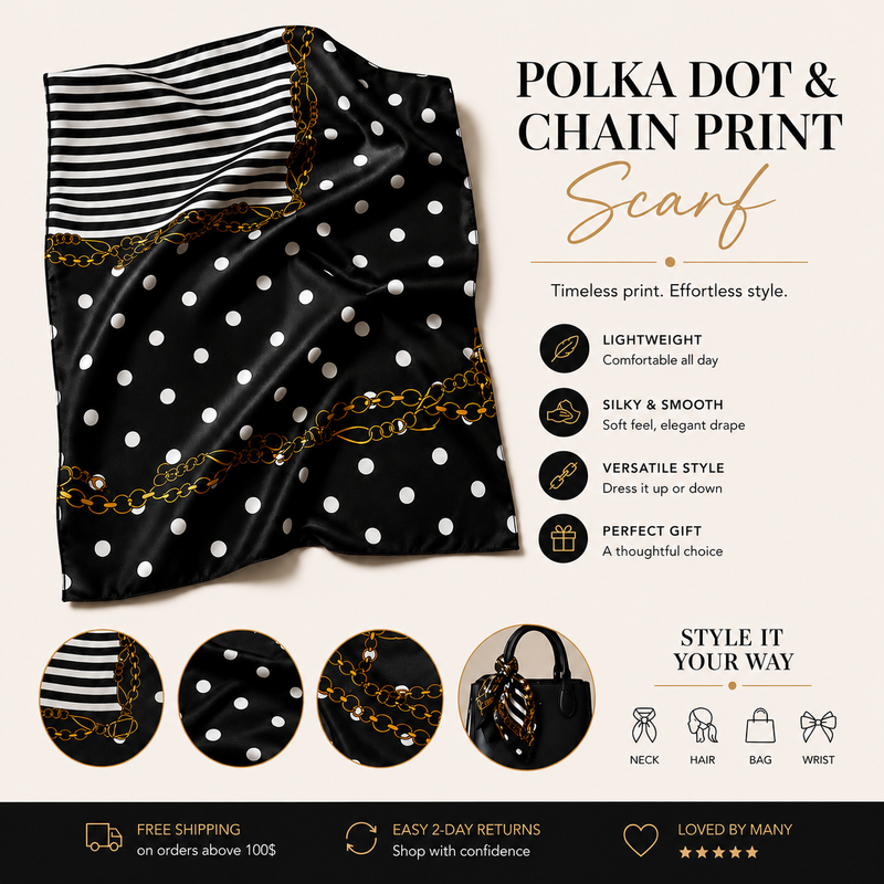 Silk scarf