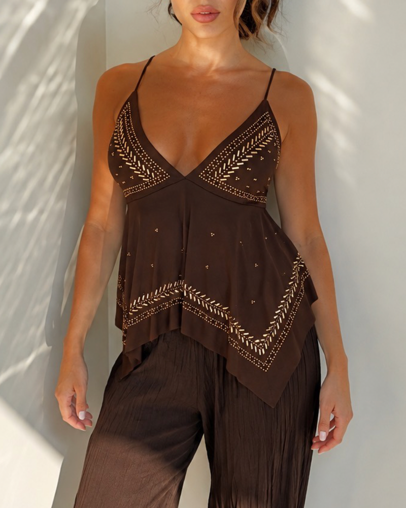 Luna Studded Top