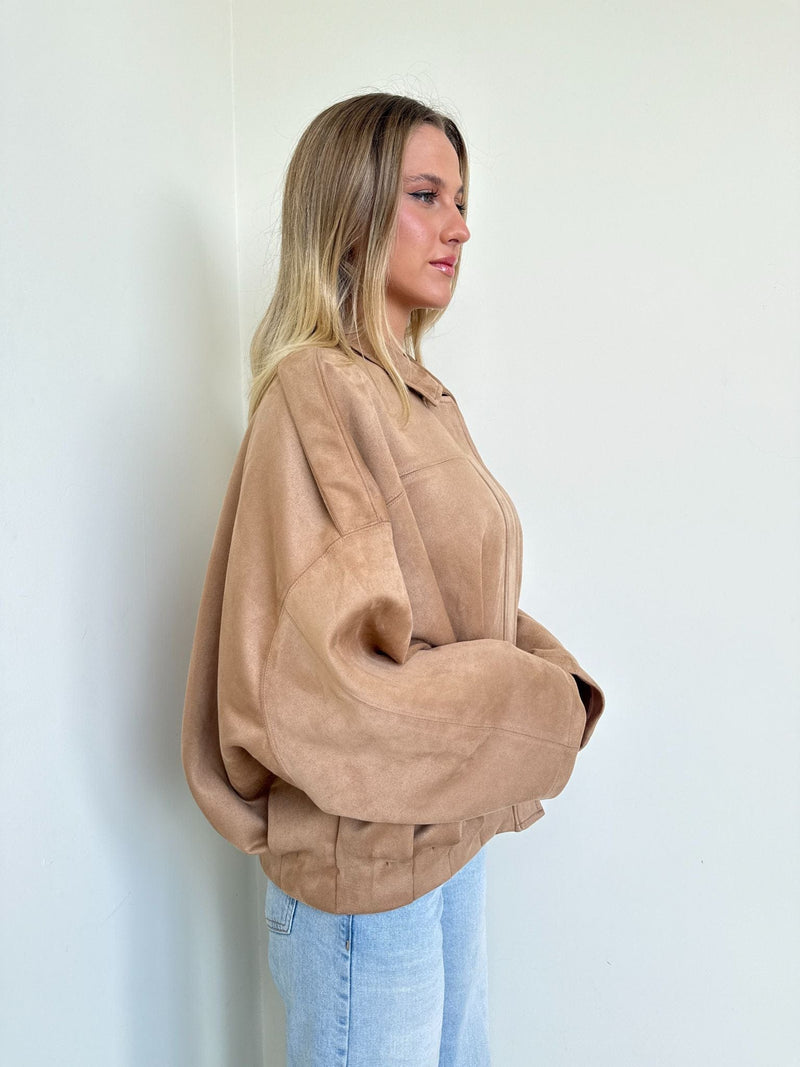 Bomber Suede Jacket