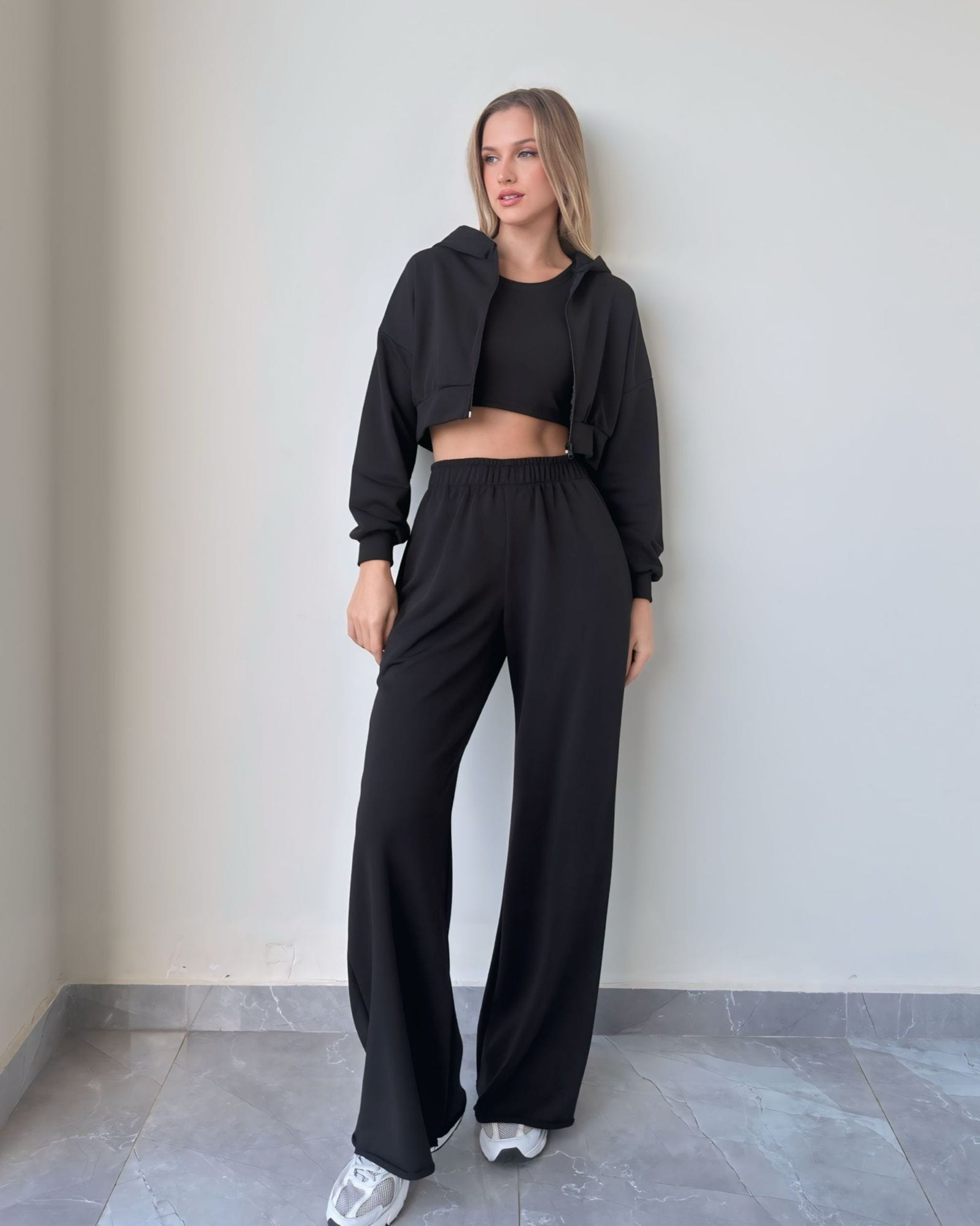 Barbie Cropped Jacket 3 Pieces Set