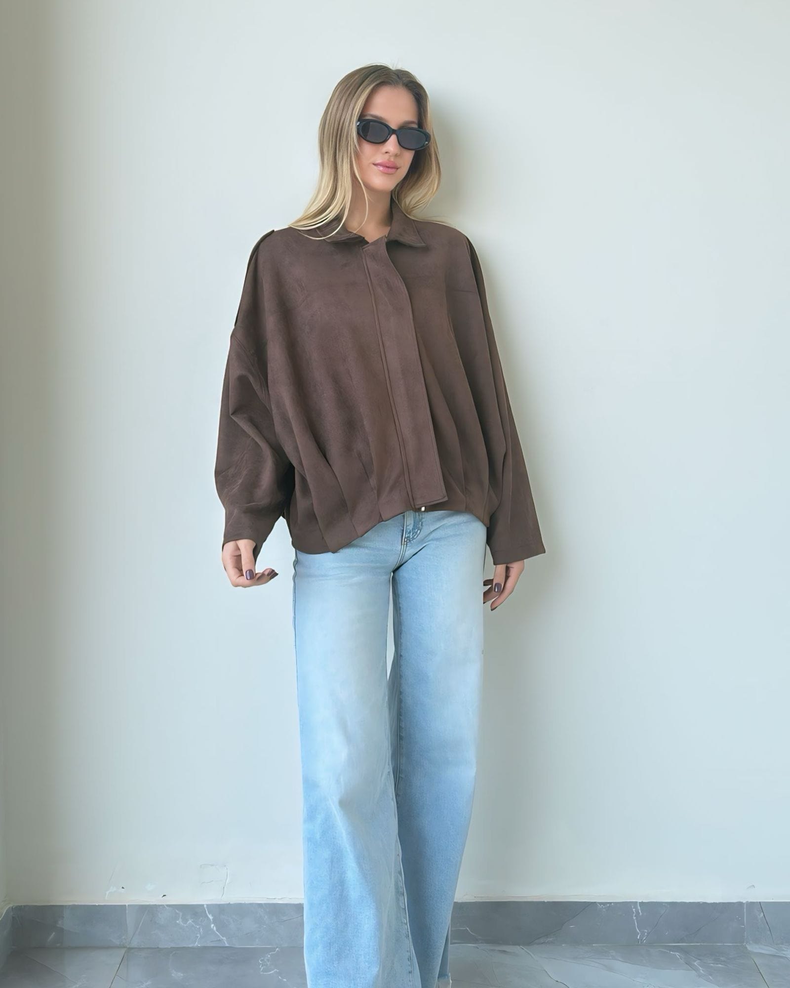 Bomber Suede Jacket