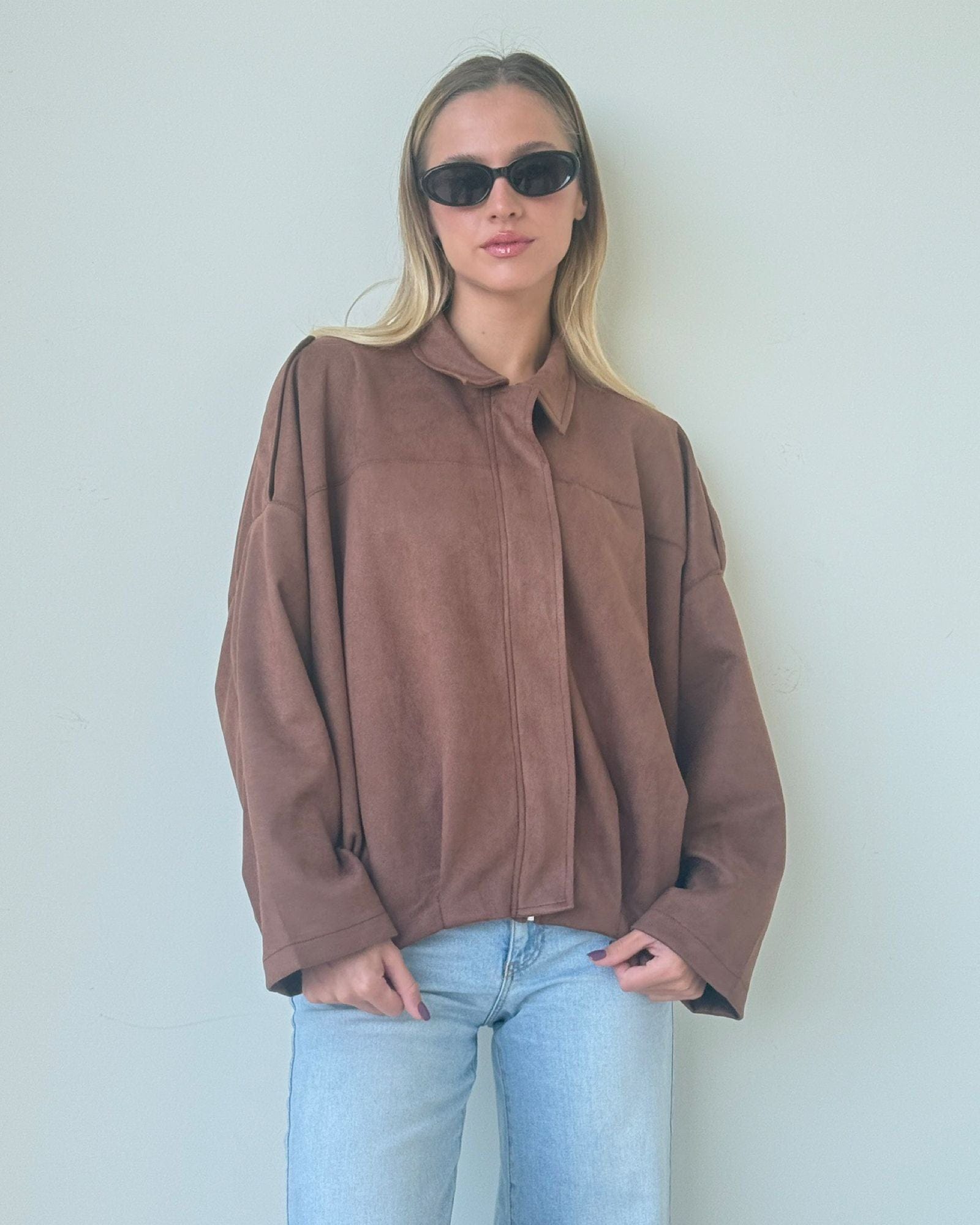 Bomber Suede Jacket