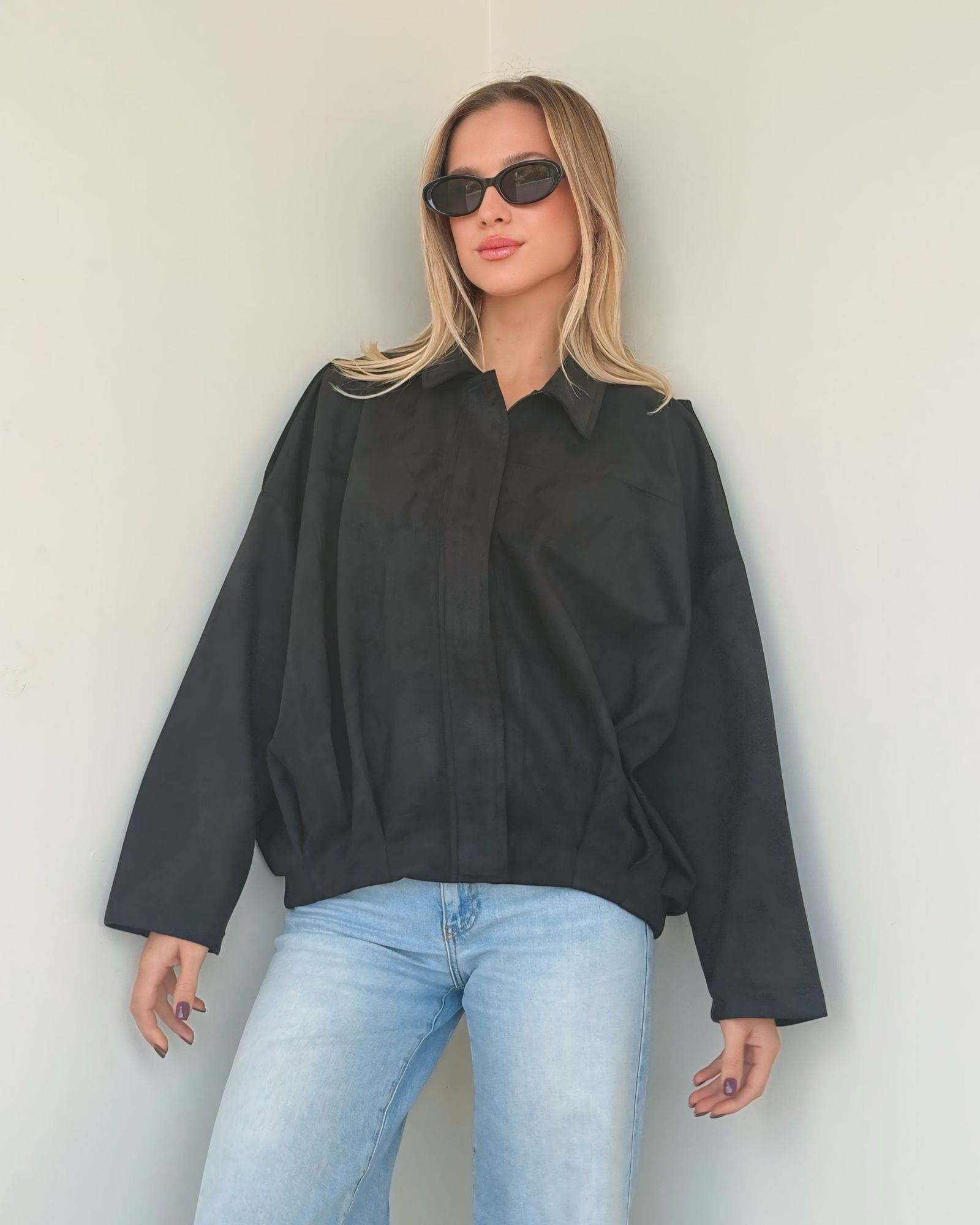 Bomber Suede Jacket
