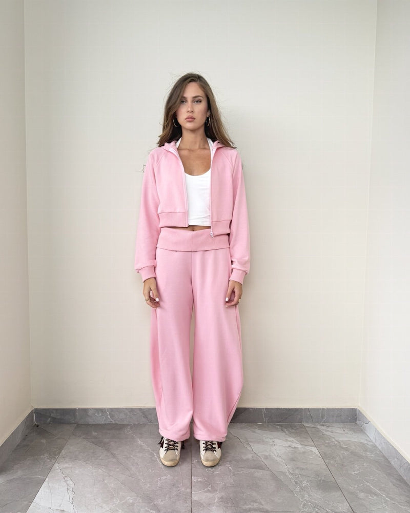 Stormy Cropped Jacket Comfy Set