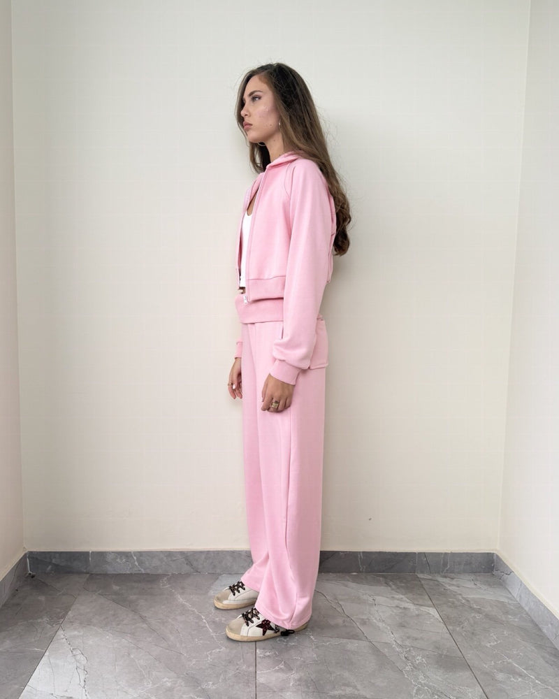 Stormy Cropped Jacket Comfy Set