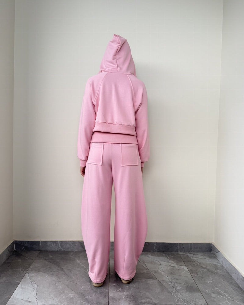 Stormy Cropped Jacket Comfy Set