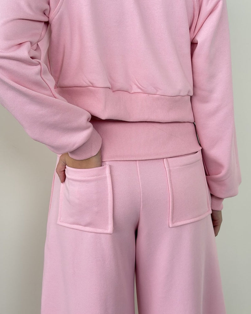 Stormy Cropped Jacket Comfy Set