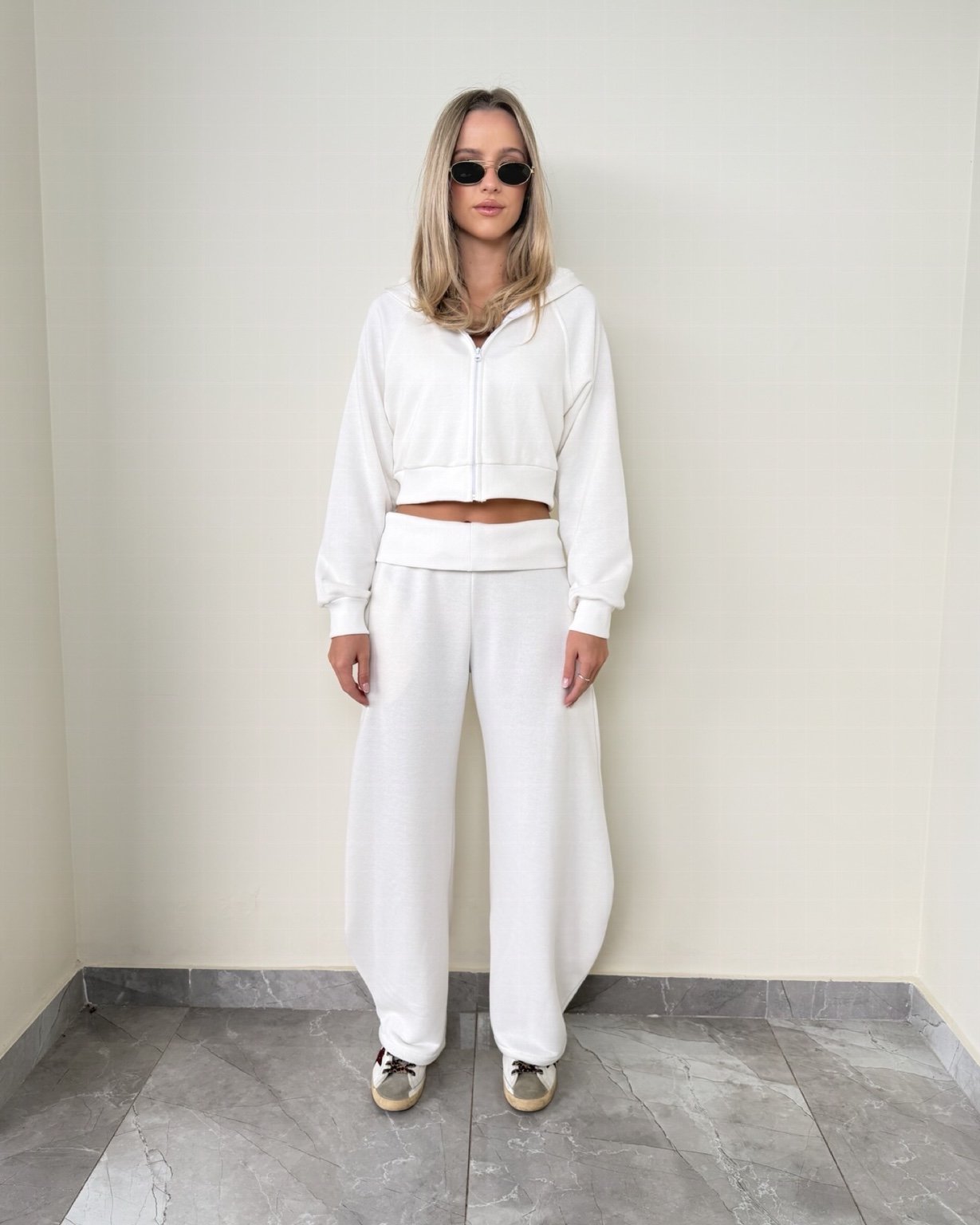 Stormy Cropped Jacket Comfy Set