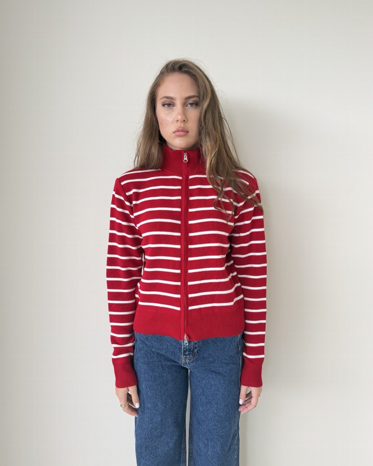 Striped Knit Sweater