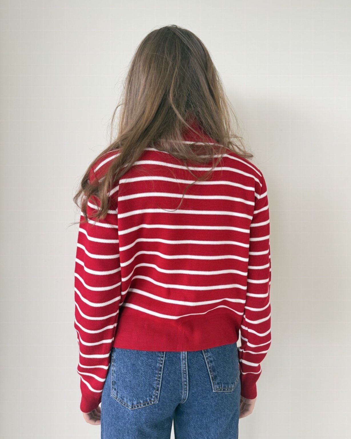 Striped Knit Sweater