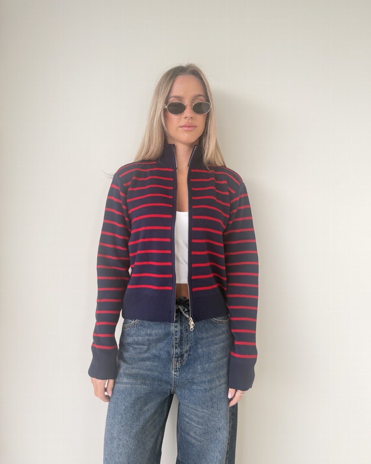 Striped Knit Sweater