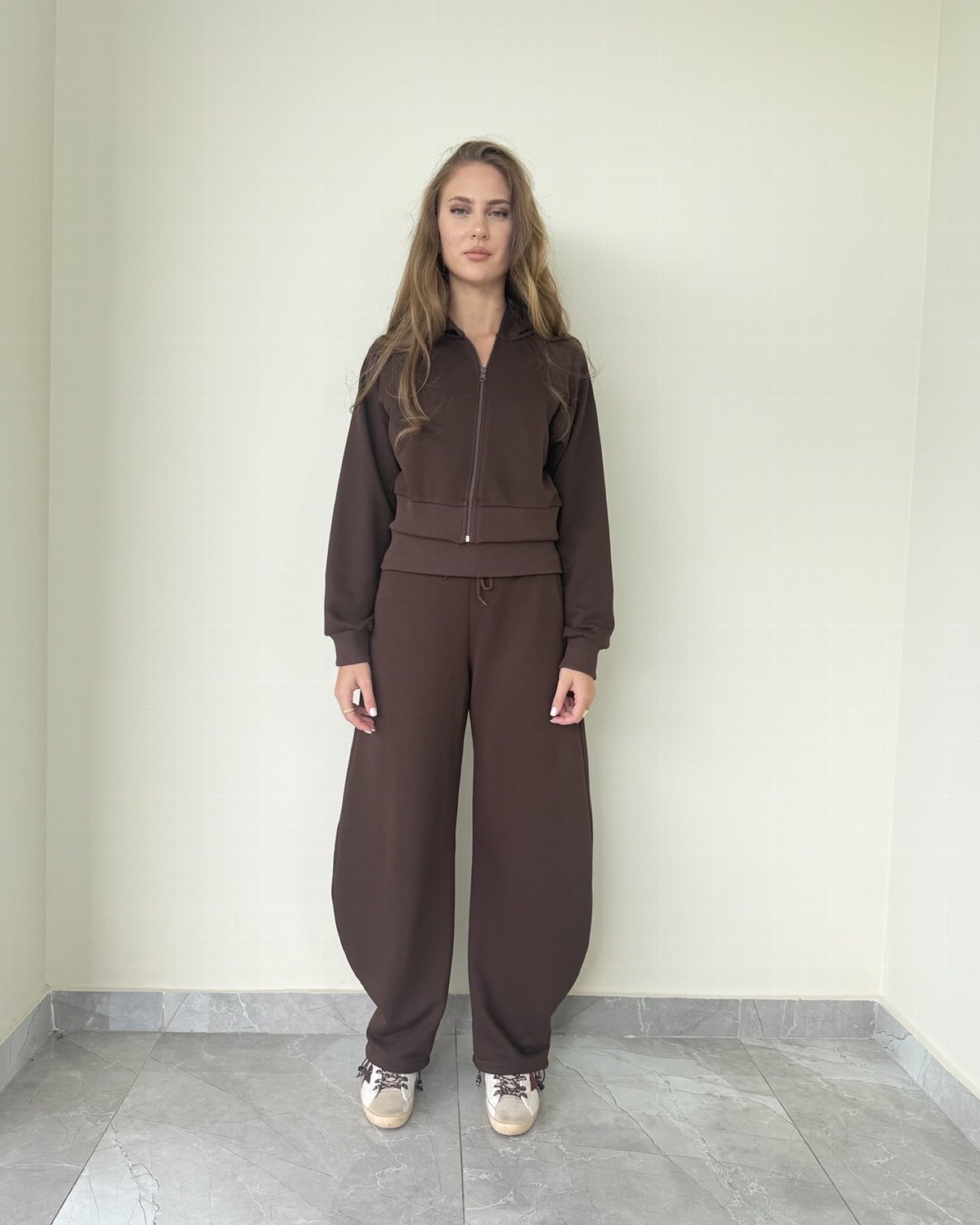Stormy Cropped Jacket Comfy Set