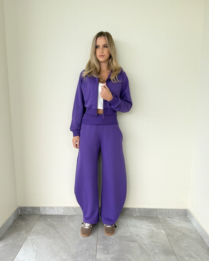 Stormy Cropped Jacket Comfy Set