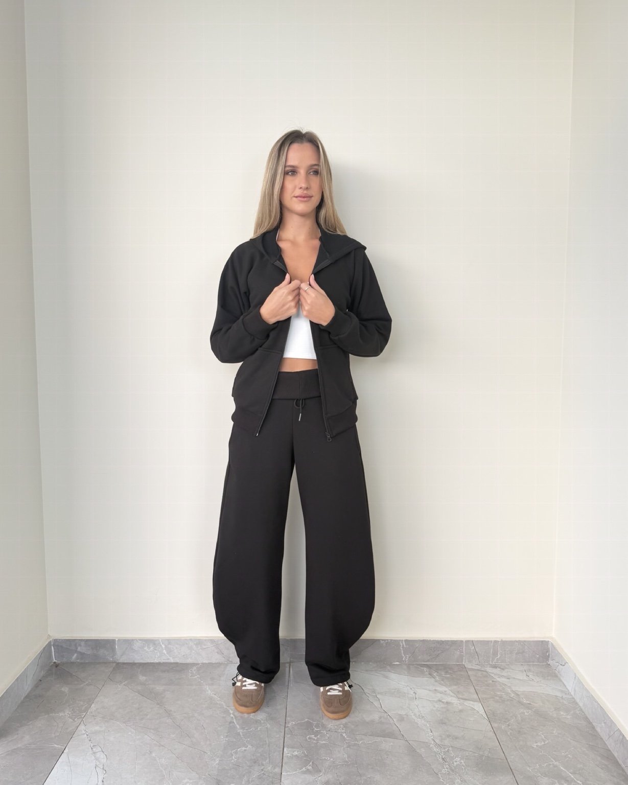 Stormy Long Jacket Comfy Set