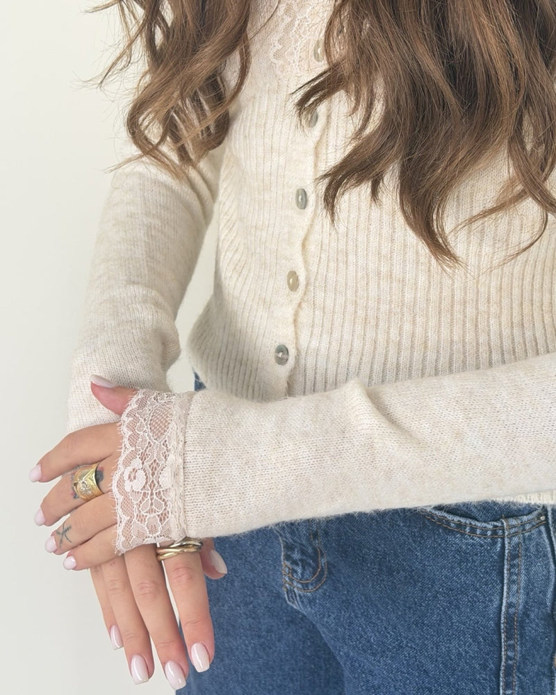 Lacey Knit Cardigan