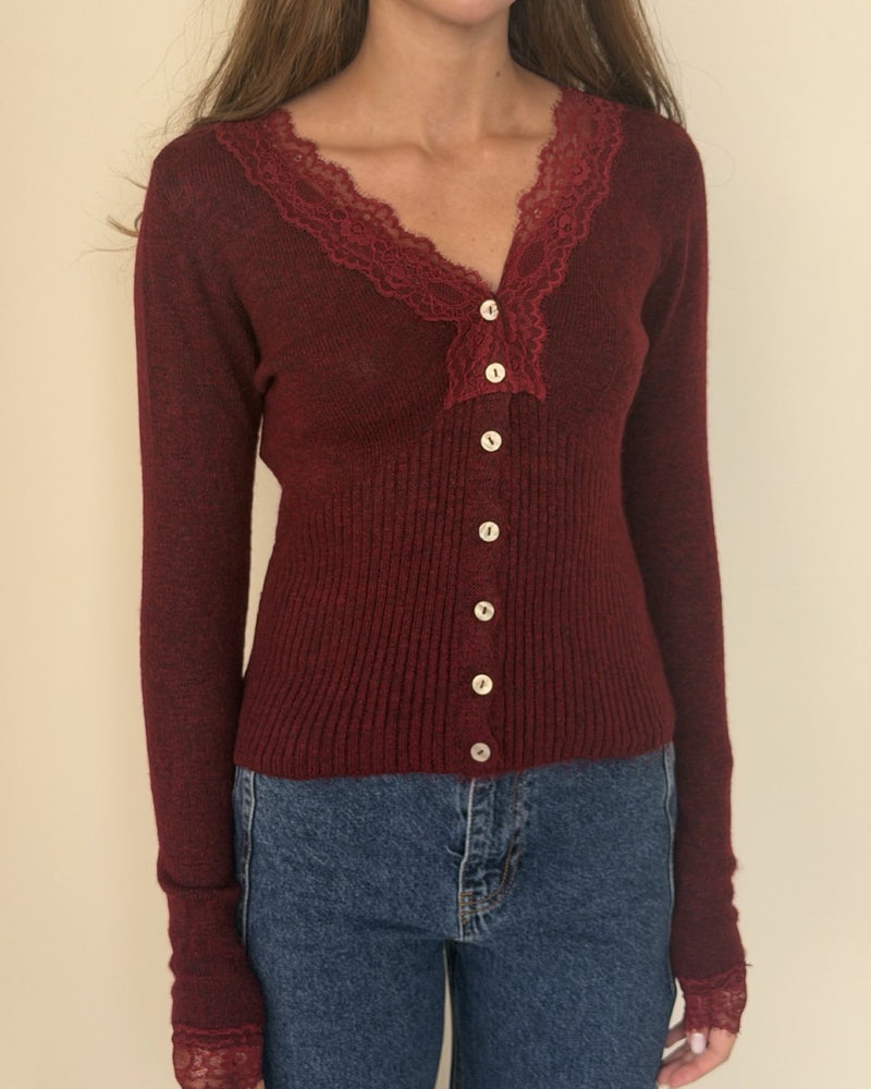 Lacey Knit Cardigan