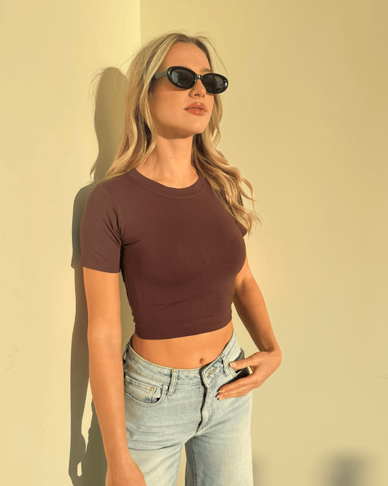 Mia Short Sleeve Croptop