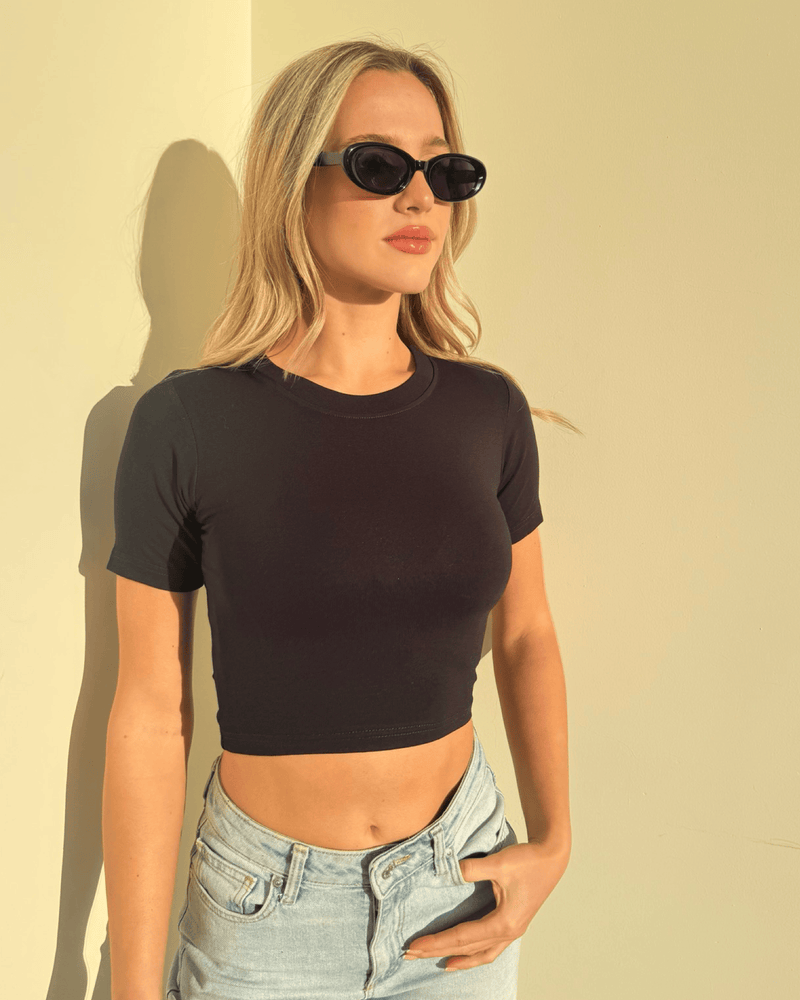 Mia Short Sleeve Croptop