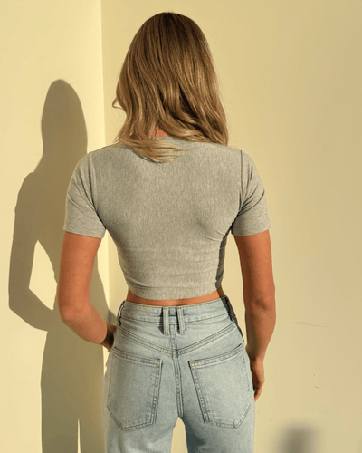 Mia Short Sleeve Croptop