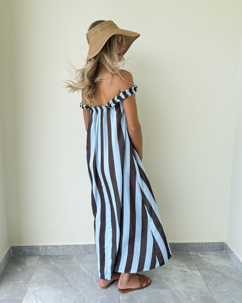 Riviera Beach Dress & Bag Set