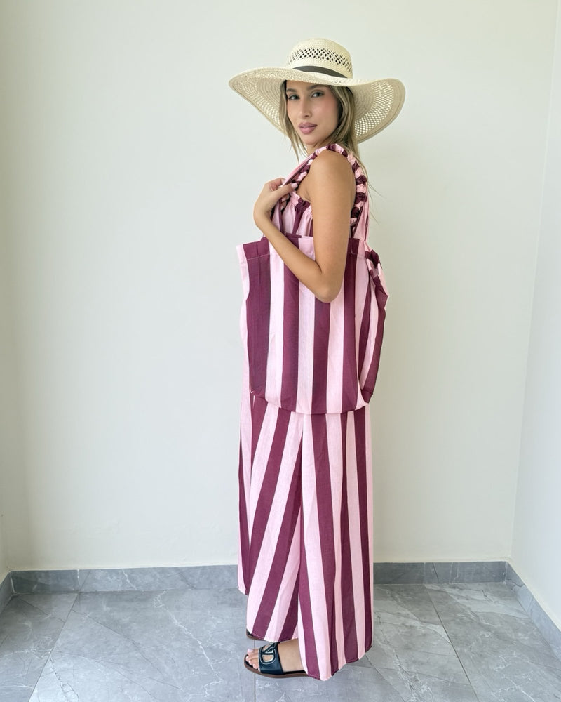 Riviera Beach Dress & Bag Set