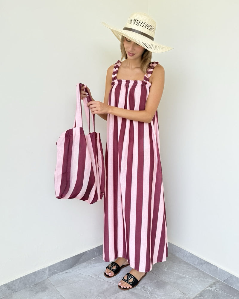 Riviera Beach Dress & Bag Set