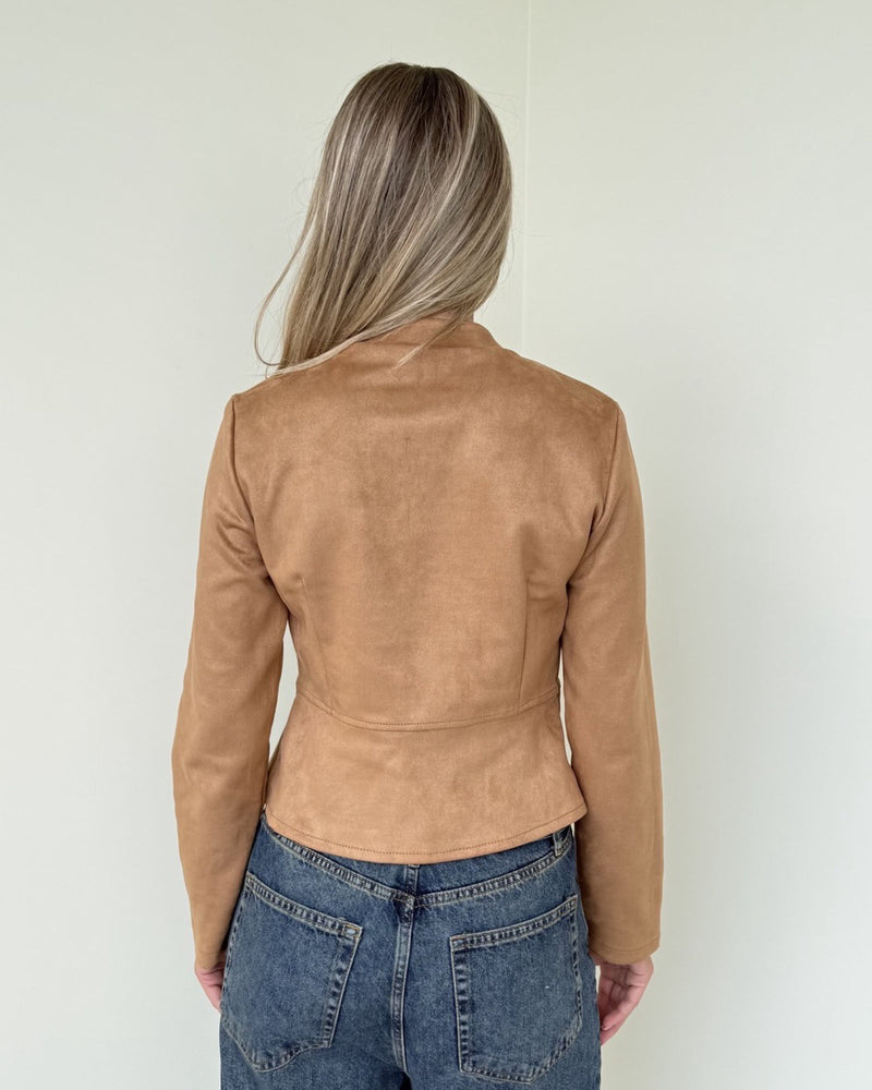 Chinese Style Suede Jacket