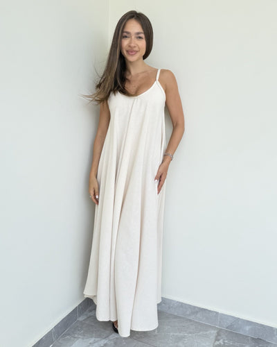 Lena Linen Dress