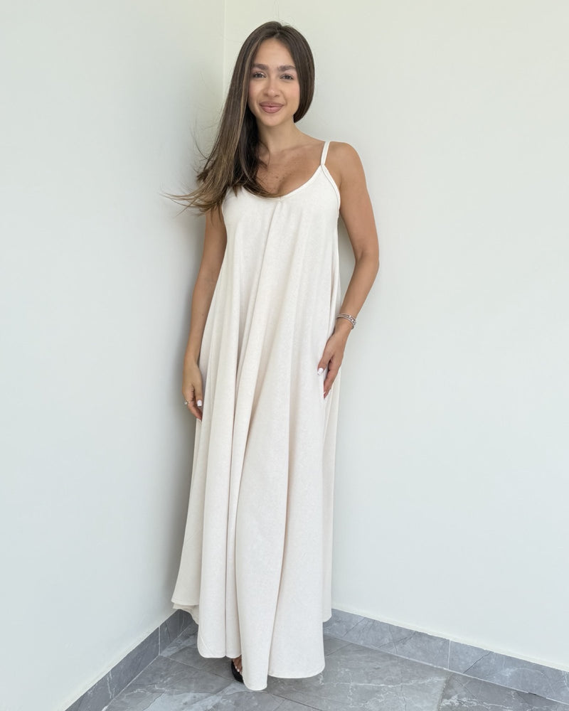 Lena Linen Dress